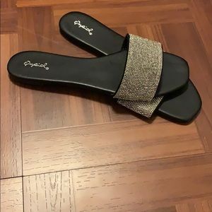Slide sandals!